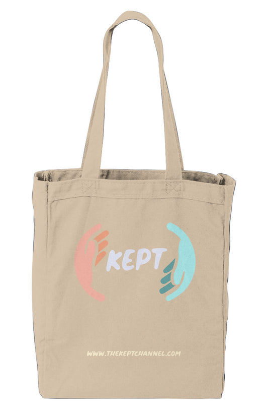 Kept Channel Natural Canvas Tote