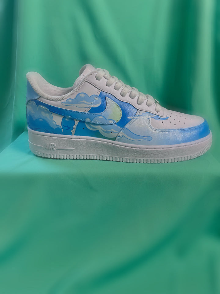 A Lovely Day  - Custom Air Force 1 Sneakers (Limited Edition)