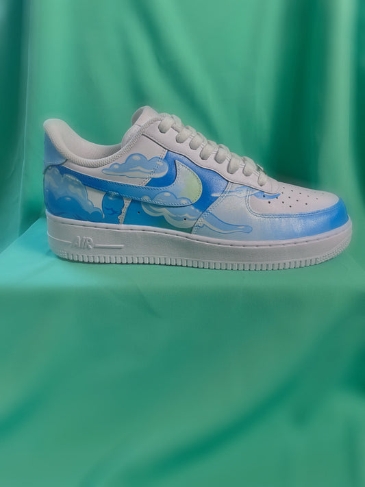 A Lovely Day  - Custom Air Force 1 Sneakers (Limited Edition)