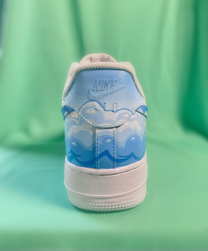 A Lovely Day  - Custom Air Force 1 Sneakers (Limited Edition)