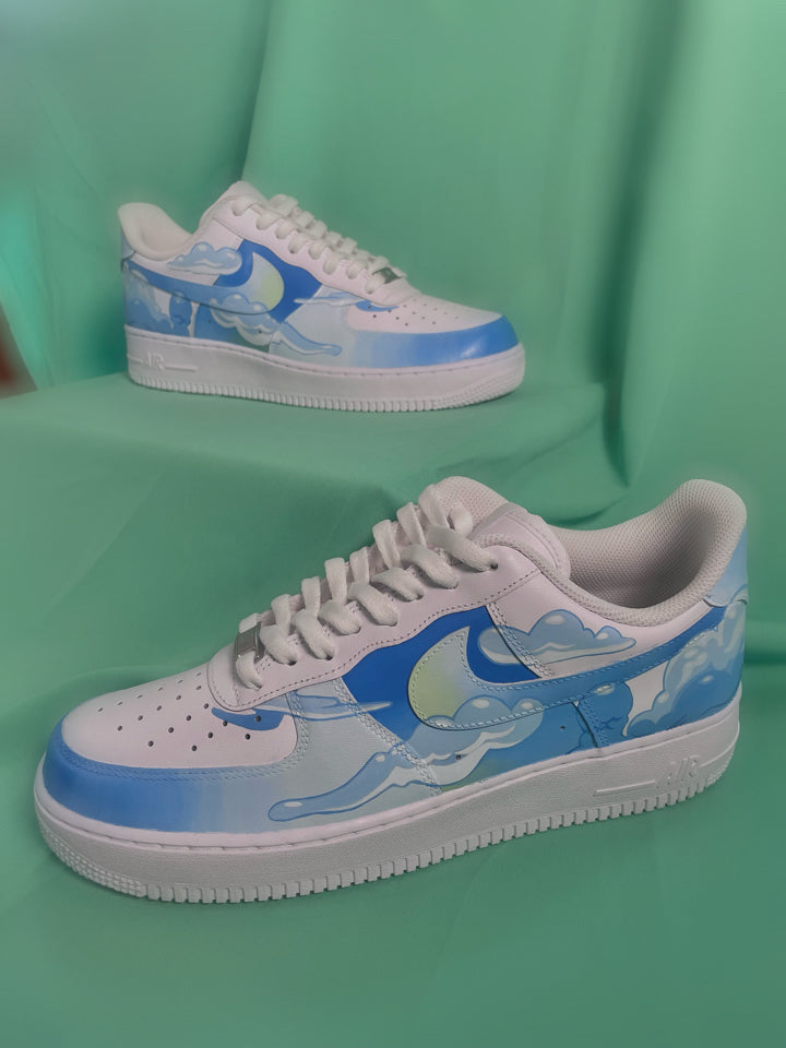 A Lovely Day  - Custom Air Force 1 Sneakers (Limited Edition)