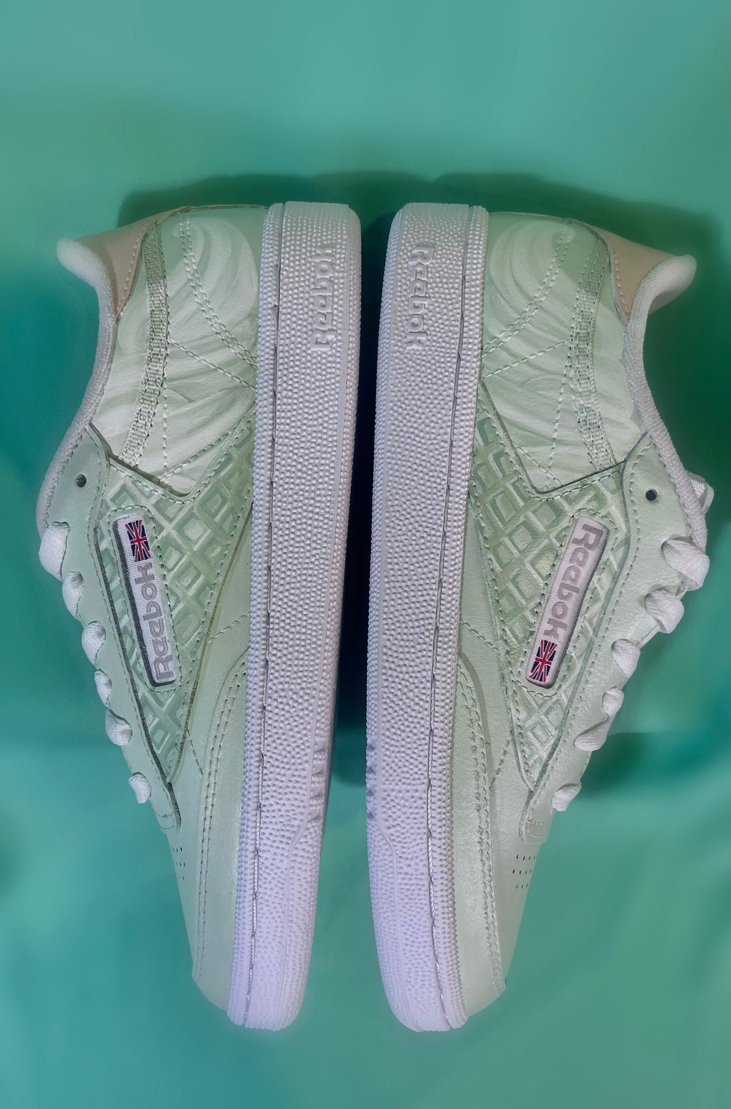 Ice-Cream -Custom  Reebok Club C 85 (Limited Edition)