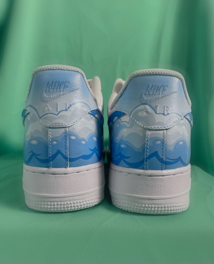 A Lovely Day  - Custom Air Force 1 Sneakers (Limited Edition)