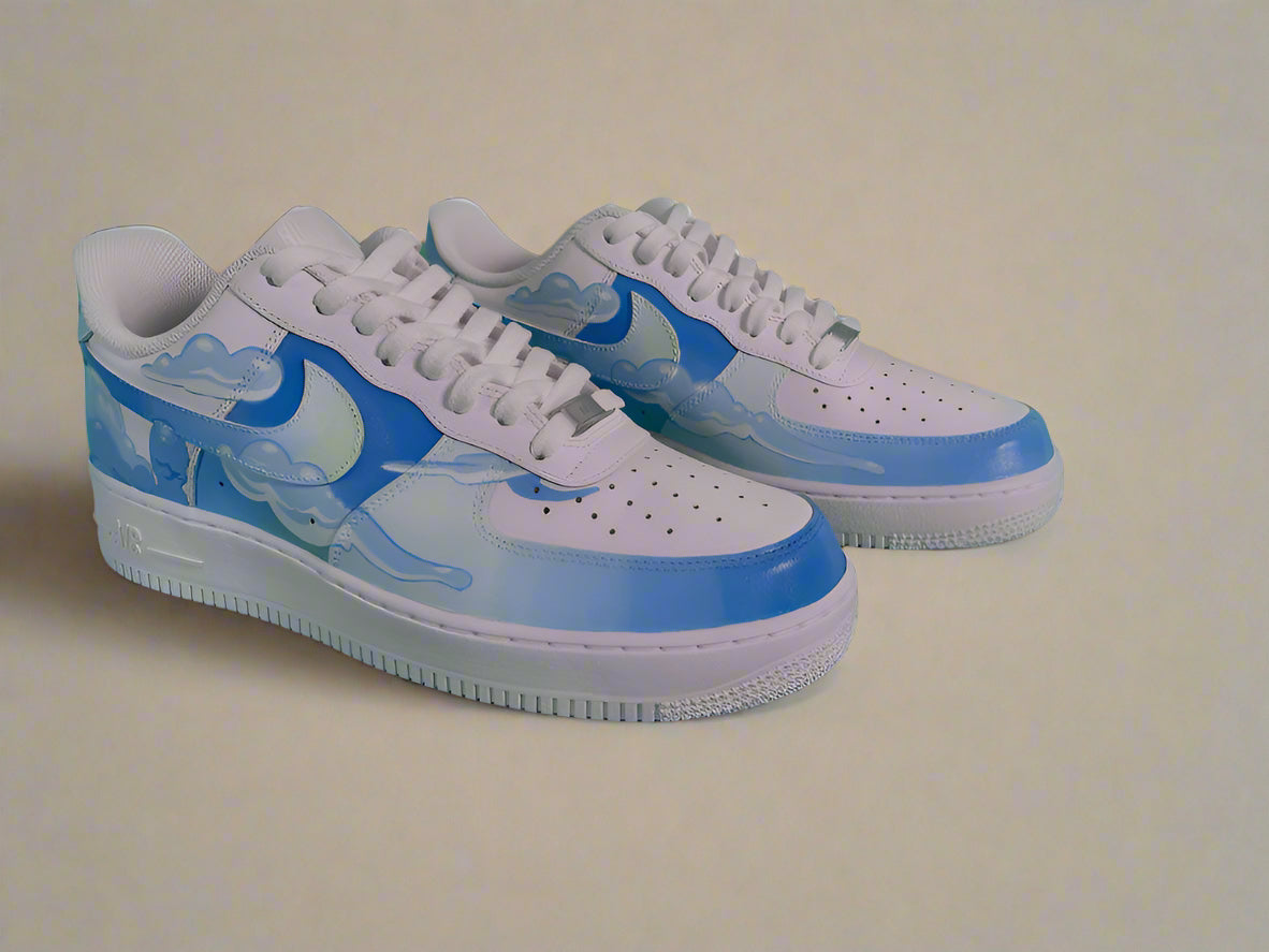 A Lovely Day  - Custom Air Force 1 Sneakers (Limited Edition)